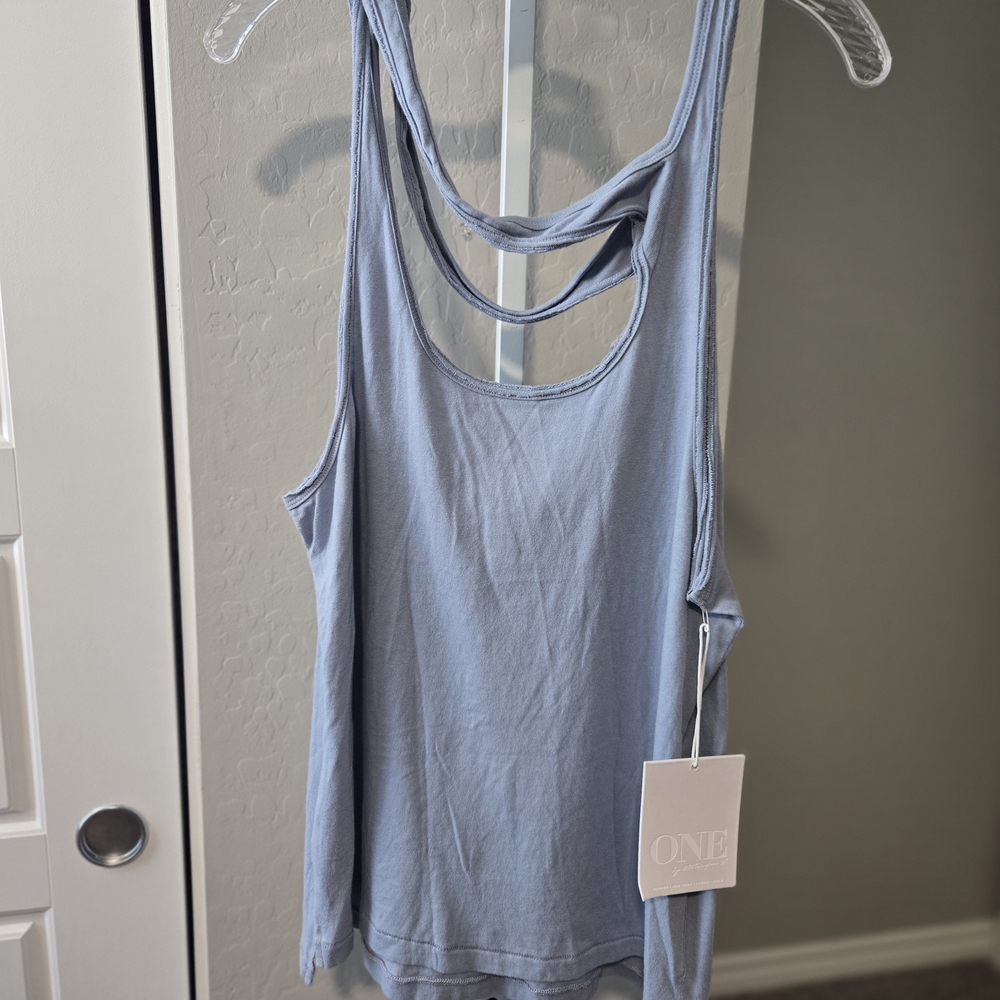Women's Blue Tank Top